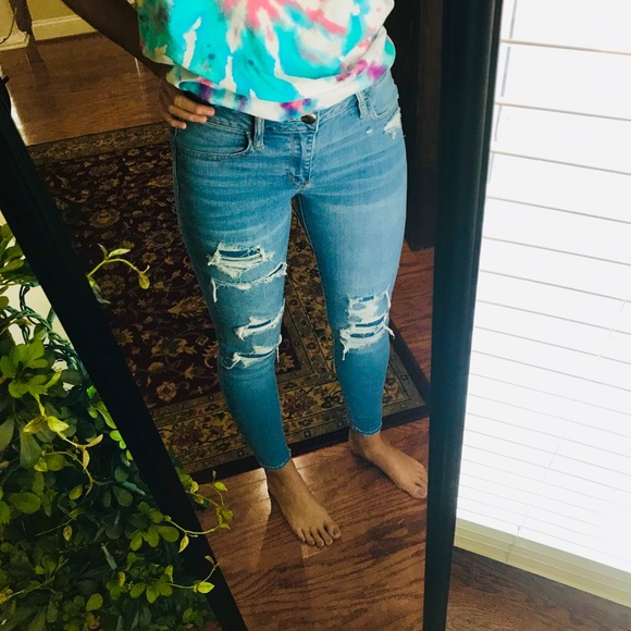 American Eagle Closed hole jean - Picture 3 of 8